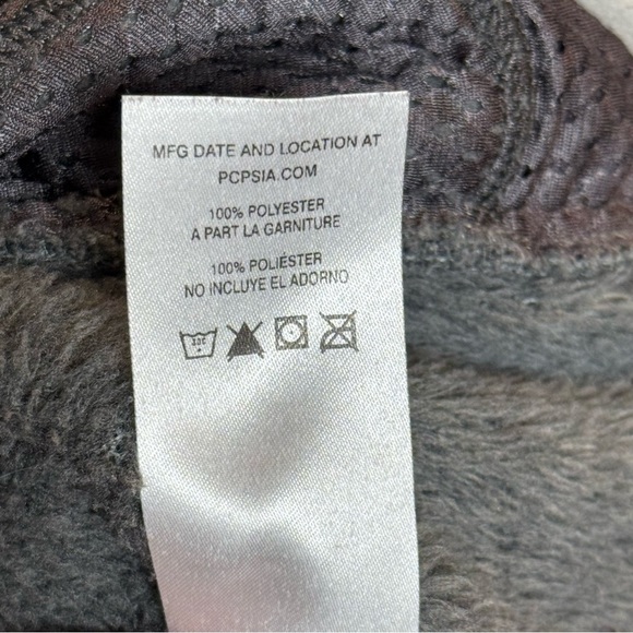 Patagonia Women’s Medium Gray Re-Tool Snap-T Pullover Polartec Mock Neck Fleece - Picture 5 of 7